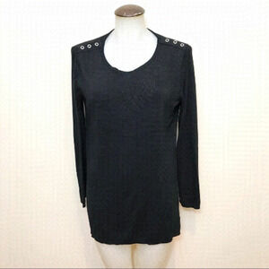 𝅺SPARKLE Black Thin Sweater 💚